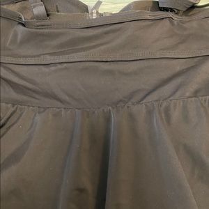 NWOT torrid one piece with ruching on bust and bra like removable straps